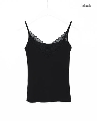 V-neck lace camisole
