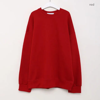 (Unisex) Basic Color Sweatshirt
