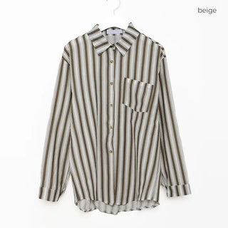 Two-tone striped shirt