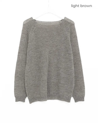 Oversized raglan knit