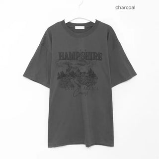 HAMPSHIRE Print Short-Sleeve T-Shirt