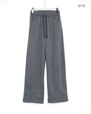 Side Yoke Wide Sweatpants