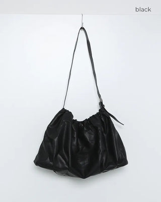 Shirring shoulder bag