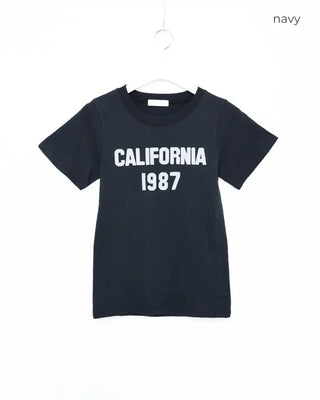 California 1987 Patch Half T-Shirt