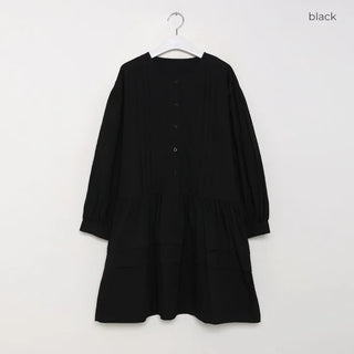 Pintuck Mini Dress