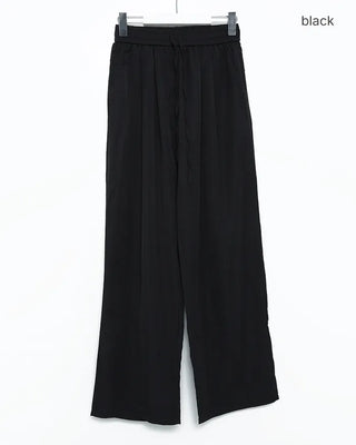 Wrinkle Summer Drawstring Easy Pants