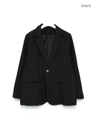 Oversized tailored jacket