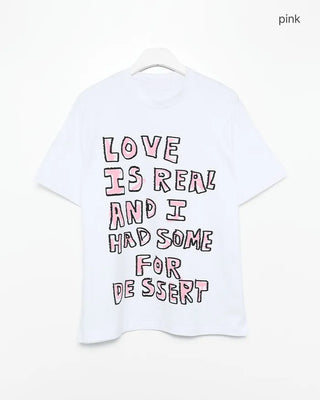Crayon lettering T-shirt