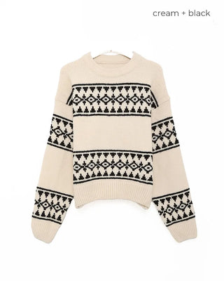 Jacquard Round Knit