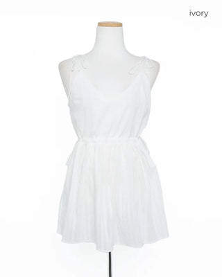 Ribbon Camisole Tunic