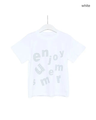 Lettering Short-Sleeved T-Shirt