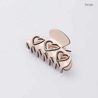 Heart Hole Hair Clip