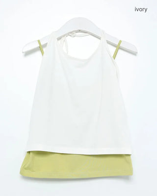Slim layered camisole