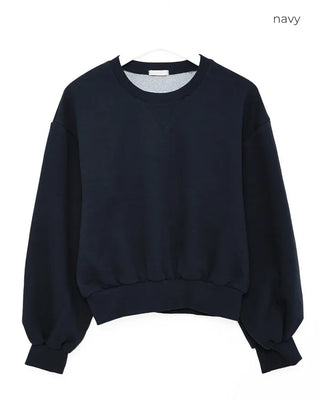 Voluminous Cropped Sweatshirt