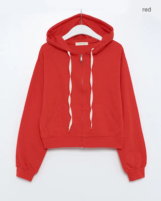 Simple zip-up hoodie