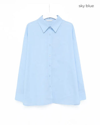 Basic long-sleeve shirt