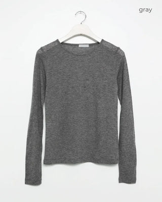 Tencel Long Sleeve T-Shirt
