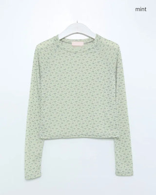 Flower Reglan Long-Sleeve T-Shirt