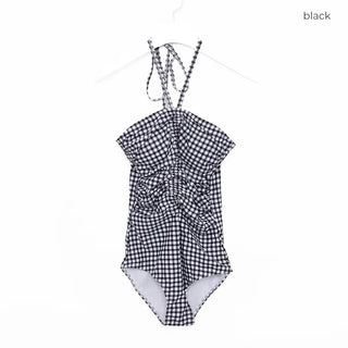 2-way check monokini