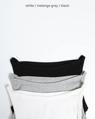 Ribbed tank top