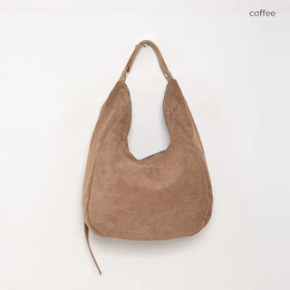 Strap Suede Shoulder Bag