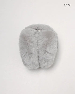 Milk fur earmuffs