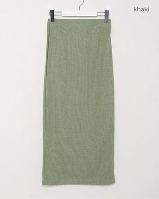 Simple knit skirt