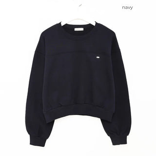 Front logo basic sweatshirt