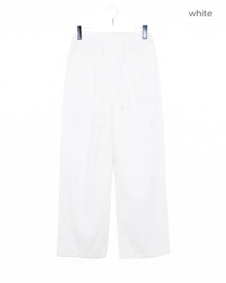 Basic Banding Cotton Pants