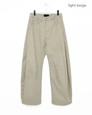 Balloon Cotton Wide Pants
