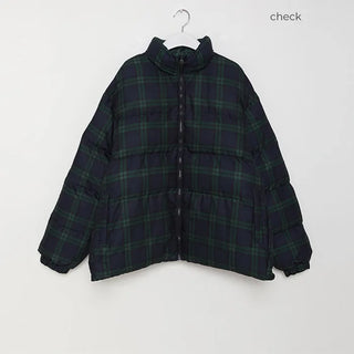 Unisex Checkered Down