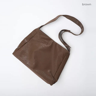 Suede Crack Square Cross Bag