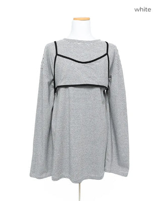 Layered Set Long T-Shirt