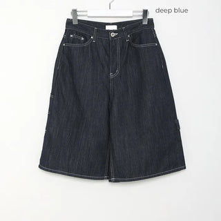 Bermuda denim pants