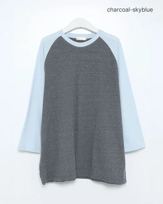 (Unisex) Raglan Long Sleeve T-Shirt