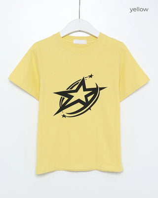 Star print T-shirt
