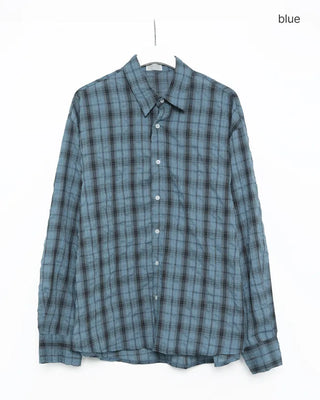 Soft Touch Check Long-Sleeve Shirt