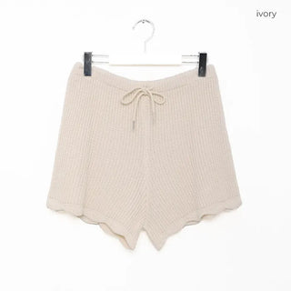 Wave Short Knit Pants