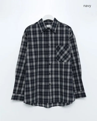 Pocket check shirt