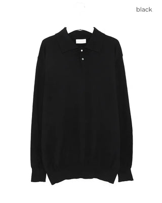 Soft, simple button knit