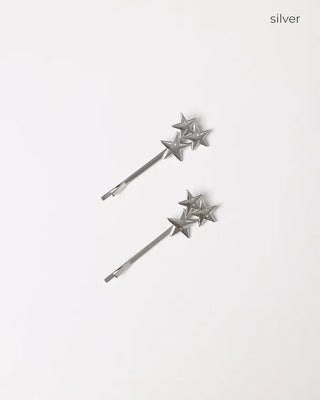 (2 sets) Star Hairpins