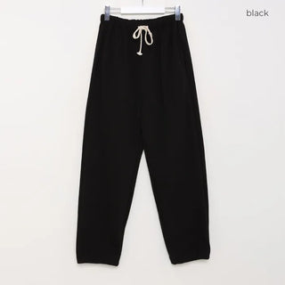 Brushed jogger pants