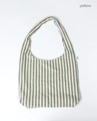Striped Terry Shoulder Bag