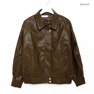 Vintage Wash Leather Jacket