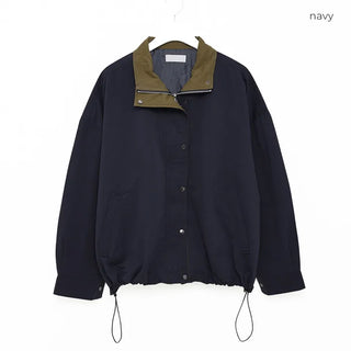 Color Point Cotton Jacket