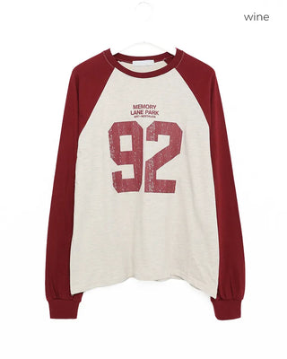 92 Logo Raglan T-Shirt