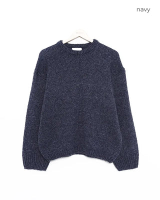 Rib-knit sweater