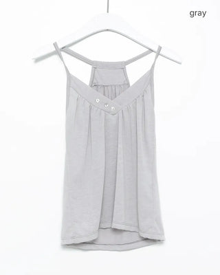 Heart Button Racerback Camisole