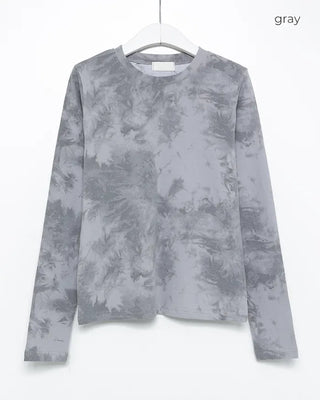 Tree camouflage long-sleeved cut and sew