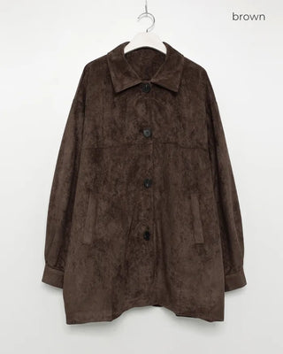 Suede Midi Jacket